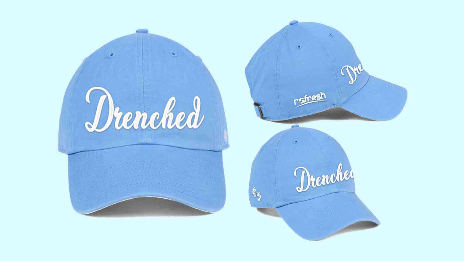 DRENCHED Cap (Blue)